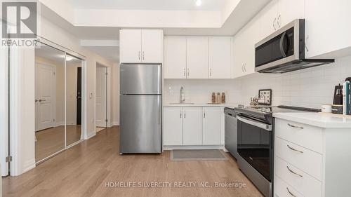 134 - 85 Attmar Drive, Brampton, ON - Indoor Photo Showing Kitchen With Stainless Steel Kitchen With Upgraded Kitchen