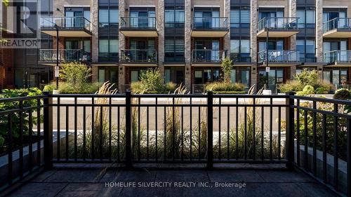 134 - 85 Attmar Drive, Brampton, ON - Outdoor With Balcony With Facade