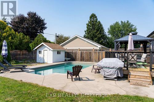 21 Logan Street, St. Catharines, ON - Outdoor With In Ground Pool