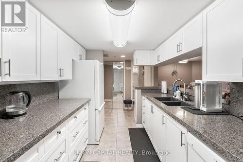 F304 - 216 Plains Road W, Burlington, ON - Indoor Photo Showing Kitchen With Double Sink