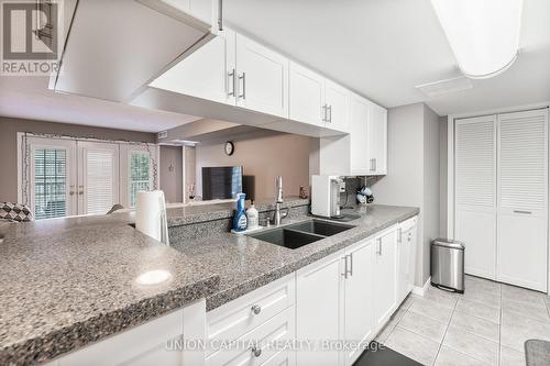 F304 - 216 Plains Road W, Burlington, ON - Indoor Photo Showing Kitchen With Double Sink