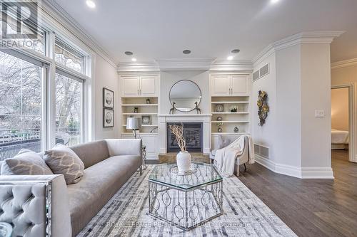 3 River Bend Road, Markham, ON - Indoor Photo Showing Living Room With Fireplace