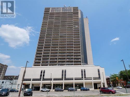 150 Park Street West Unit# 702, Windsor, ON - Outdoor With Facade