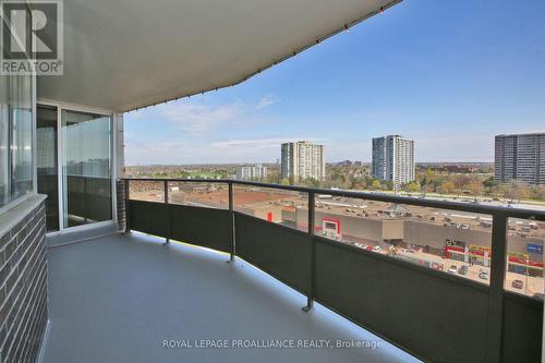 1604 - 3151 Bridletowne Circle, Toronto (L'Amoreaux), ON - Outdoor With Balcony With View With Exterior