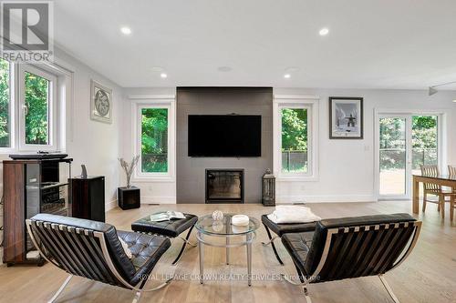 2208 Red Thorne Avenue, London, ON - Indoor Photo Showing Living Room With Fireplace