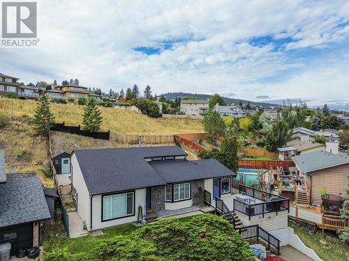 2114 Fleming Place, Kamloops, BC - Outdoor With Deck Patio Veranda With View