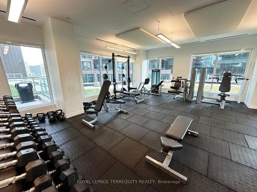 2902-15 Lower Jarvis St, Toronto, ON - Indoor Photo Showing Gym Room