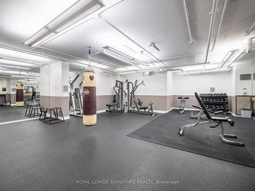 1026-333 Adelaide St E, Toronto, ON - Indoor Photo Showing Gym Room