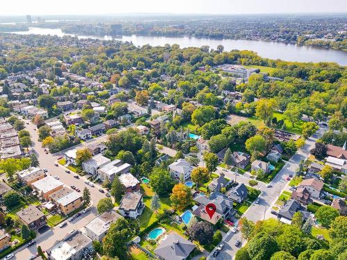 Aerial photo - 12220 Ch. De Somerset, Montréal (Ahuntsic-Cartierville), QC - Outdoor With Body Of Water With View