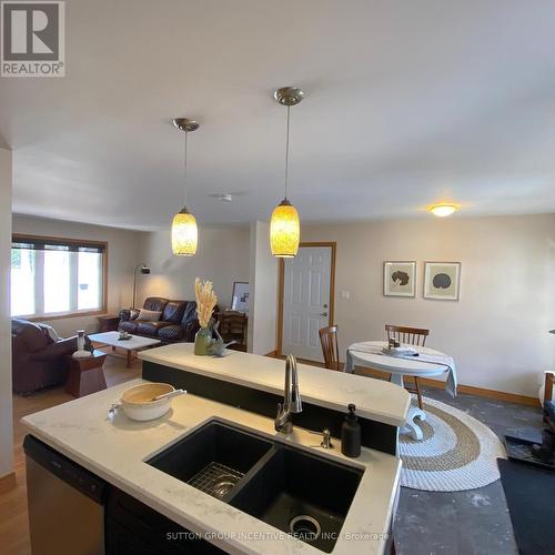 34 Hunts Road, Huntsville, ON - Indoor Photo Showing Kitchen With Double Sink