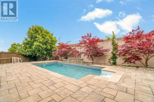 1348 Baseline Road, Hamilton, ON - Outdoor With In Ground Pool