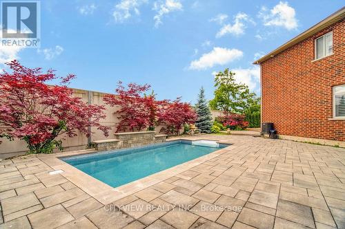 1348 Baseline Road, Hamilton, ON - Outdoor With In Ground Pool