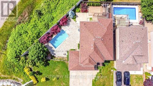 1348 Baseline Road, Hamilton, ON - Outdoor With In Ground Pool