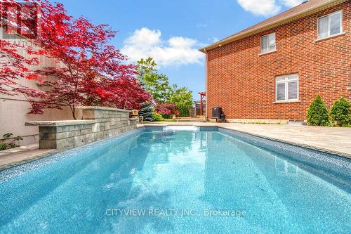 1348 Baseline Road, Hamilton, ON - Outdoor With In Ground Pool