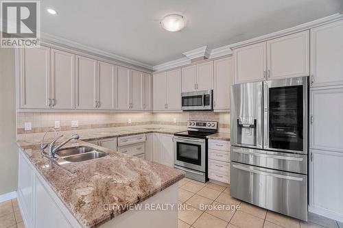 1348 Baseline Road, Hamilton, ON - Indoor Photo Showing Kitchen With Double Sink With Upgraded Kitchen