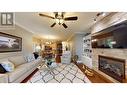 100 1702 Dyke Road, Quesnel, BC  - Indoor Photo Showing Living Room With Fireplace 