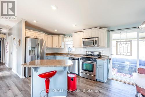 #45-152 Concession Road 11 W, Trent Hills (Hastings), ON - Indoor Photo Showing Kitchen With Stainless Steel Kitchen With Double Sink