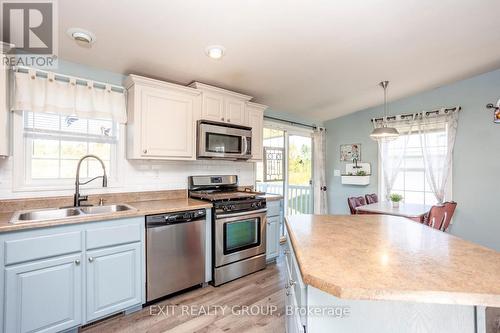 #45-152 Concession Road 11 W, Trent Hills (Hastings), ON - Indoor Photo Showing Kitchen With Stainless Steel Kitchen With Double Sink