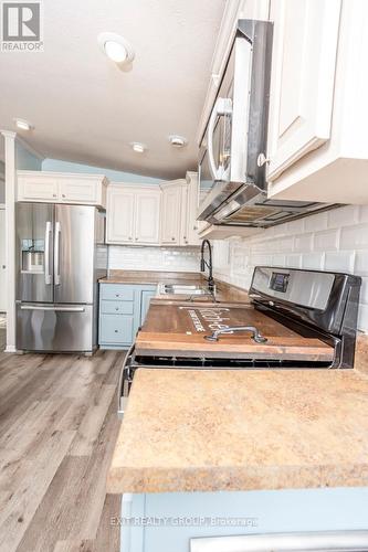 #45-152 Concession Road 11 W, Trent Hills (Hastings), ON - Indoor Photo Showing Kitchen With Double Sink