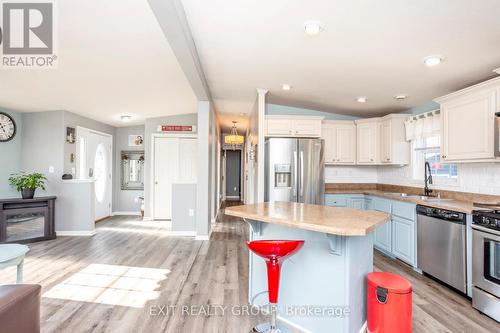 #45-152 Concession Road 11 W, Trent Hills (Hastings), ON - Indoor Photo Showing Kitchen With Stainless Steel Kitchen With Double Sink