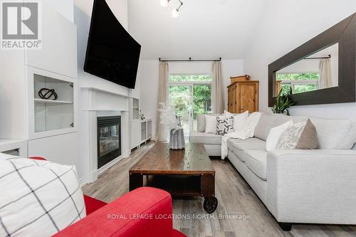 29 Berkshire Avenue, Wasaga Beach, ON - Indoor Photo Showing Living Room With Fireplace