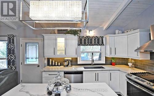 44 Brunswick Street, Oshawa, ON - Indoor Photo Showing Kitchen With Upgraded Kitchen