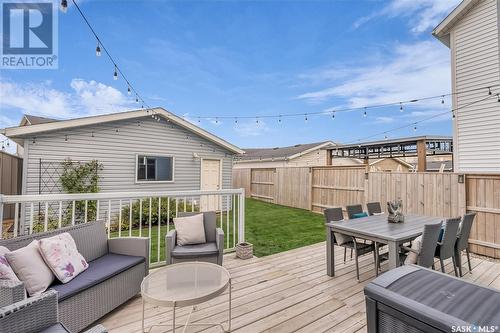 325 Secord Way, Saskatoon, SK - Outdoor With Deck Patio Veranda With Exterior