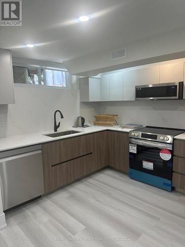 Lower - 57 Santa Barbara Road, Toronto, ON - Indoor Photo Showing Kitchen