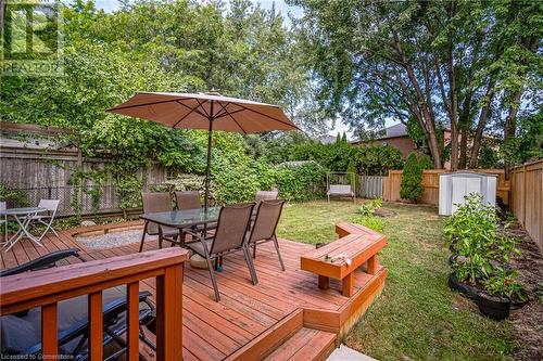 1133 Beechnut Road, Oakville, ON - Outdoor With Deck Patio Veranda With Backyard