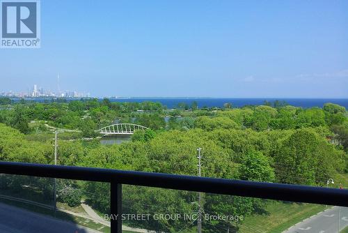 607 - 2240 Lake Shore Boulevard W, Toronto, ON - Outdoor With Balcony With View