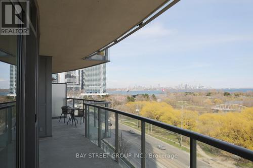 607 - 2240 Lake Shore Boulevard W, Toronto, ON - Outdoor With Balcony With View With Exterior