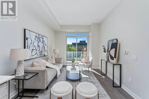 207 - 55 Duke Street W, Kitchener, ON - Indoor Photo Showing Living Room