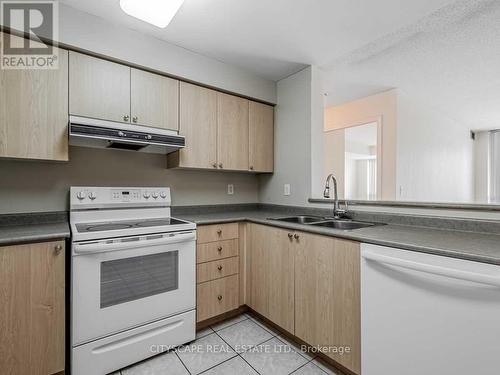 602 - 2565 Erin Centre Boulevard, Mississauga, ON - Indoor Photo Showing Kitchen With Double Sink