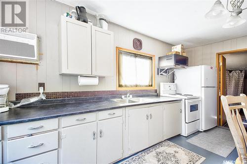 Block 1 Lot 16 Memorial Lake, Shell Lake, SK - Indoor Photo Showing Kitchen With Double Sink