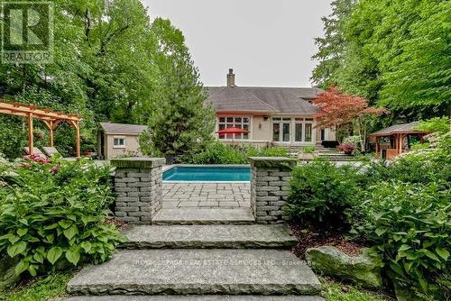 503 Meadow Wood Road, Mississauga (Clarkson), ON - Outdoor With In Ground Pool