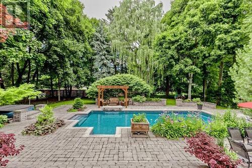 503 Meadow Wood Road, Mississauga (Clarkson), ON - Outdoor With In Ground Pool With Backyard