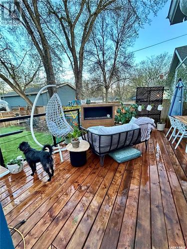 824 4Th Avenue N, Saskatoon, SK - Outdoor With Deck Patio Veranda