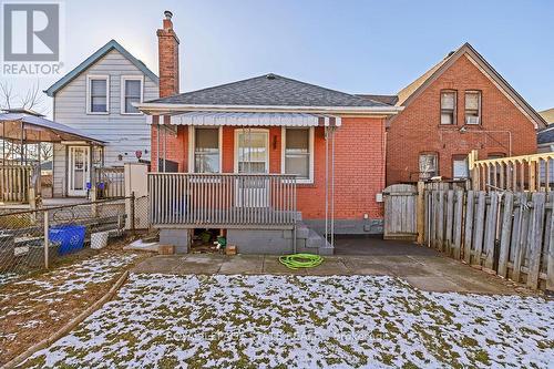 135 Britannia Avenue, Hamilton, ON - Outdoor With Deck Patio Veranda With Exterior