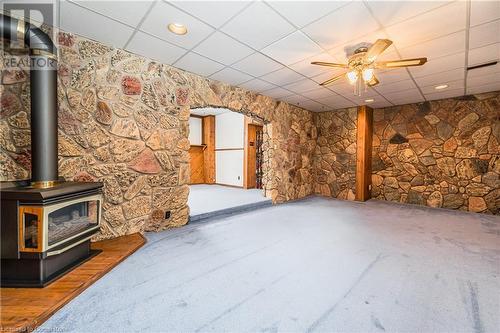 567 Rustic Drive, Waterloo, ON - Indoor With Fireplace