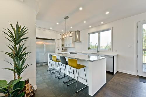 Cuisine - 80 Ch. Lebel, Saint-Herménégilde, QC - Indoor Photo Showing Kitchen With Upgraded Kitchen