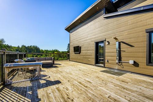Terrasse - 80 Ch. Lebel, Saint-Herménégilde, QC - Outdoor With Exterior