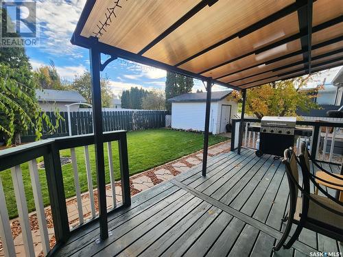 330 Dalgliesh Drive, Regina, SK - Outdoor With Deck Patio Veranda With Exterior