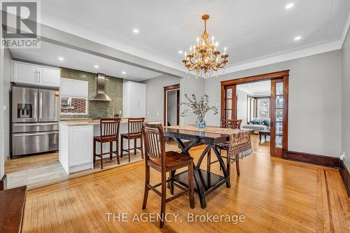 77 Proctor Boulevard, Hamilton, ON - Indoor Photo Showing Dining Room