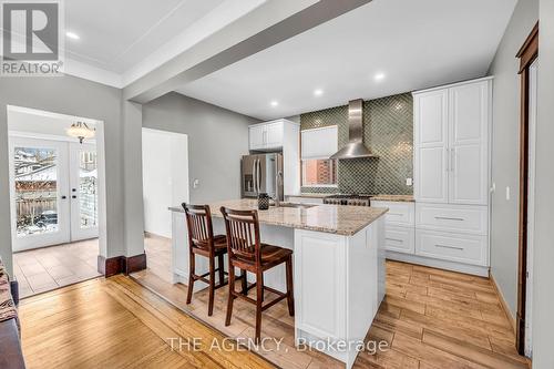 77 Proctor Boulevard, Hamilton, ON - Indoor Photo Showing Kitchen With Upgraded Kitchen