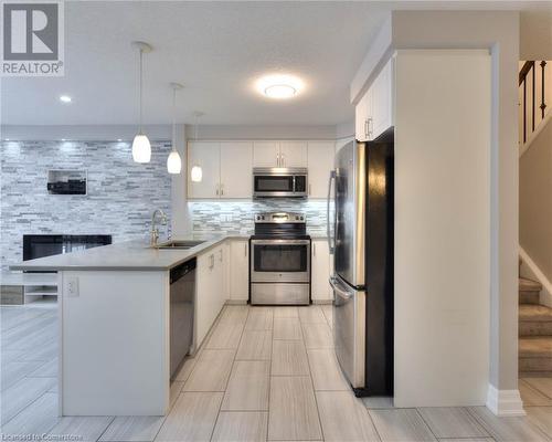 51 Meadowridge Street, Kitchener, ON - Indoor Photo Showing Kitchen With Stainless Steel Kitchen With Upgraded Kitchen