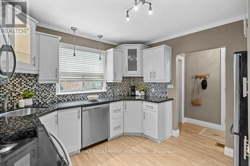 377 East 16Th Street, Hamilton, ON - Indoor Photo Showing Kitchen With Upgraded Kitchen