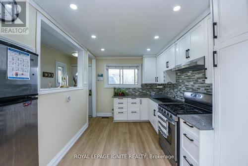 266 Adair Avenue N, Hamilton, ON - Indoor Photo Showing Kitchen With Upgraded Kitchen