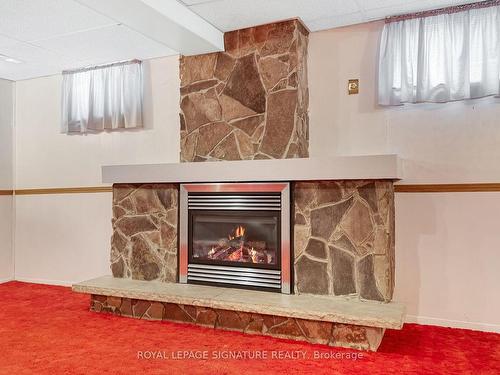 3289 Klaiman Dr, Mississauga, ON - Indoor With Fireplace