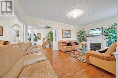 36 Beckenham Road, Brampton, ON - Indoor Photo Showing Living Room With Fireplace