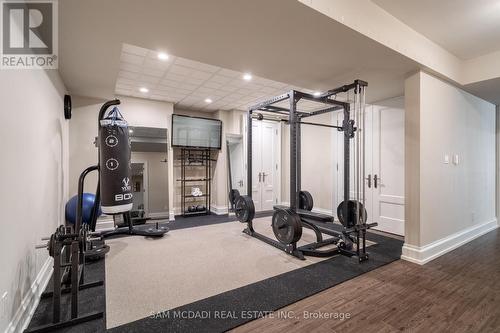 1502 Gregwood Road, Mississauga, ON - Indoor Photo Showing Gym Room